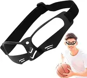 Générique Basketball Goggles, Dribbling Training Glasses, 6.69x2.17in Lightweight Portable Frame, Vision Restriction Design, Protective Sports Eyewear for Youth, Kids, Player Practice