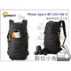 數位小兔 【Lowepro 攝影運動家 II BP 200 AW 黑色】相機包 後背包 雙肩 Photo Sport