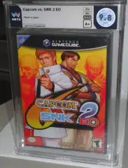 Nintendo Gamecube Game - Capcom vs SNK 2 EO - Sealed Graded WATA 9.8 A+
