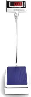 Professional Physician Weight Scale,Electronic Height and Weight Scale, Doctor Scale, High Precision Sensor, Suitable for Gym, Hospital, Weighing Range: 0.02kg-200kg, 71-190cm Measurement Range