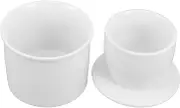 LIGIGWASH Ceramic Butter Dish with Lid Butter Storage Containers for Kitchen Counter Seasoning Jar Condiment Container Sugar Jar for Kitchen