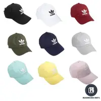 在飛比找Yahoo!奇摩拍賣優惠-Adidas Trefoil cap 三葉草 字體 老帽 鴨