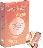 Positive Affirmation Cards for Women - Daily Affirmations for Women. Motivational Mindfulness Cards, Inspirational Self Care Spiritual Gifts Astrology, Zodiac Gifts