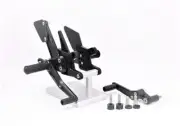 Adjustable Rearsets Footpegs Black MG BikeTec Honda CBR600RR 2007