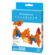 Kawada Nanoblock Pokemon Series Mega Charizard Y Micro-Sized Building Block Set