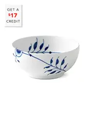 Royal Copenhagen Blue Fluted Mega Bowl with $17 Credit