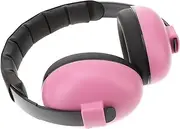 Abaodam Abs Hood Plastic Headband Soft Leather Ear Pads Noise Canceling Headphones Noise Canceling Ear Muff Noise+cancelling+headphones Pink Noise Canceling Headphones for Sleep