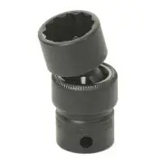 Grey Pneumatic 2136U 1/2 Inch Drive x 1-1/8 Inch Universal Socket, 12 Point
