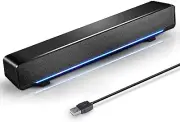 MARBOO Computer PC Bluetooth Soundbar Speakers Wireless USB Powered Laptop Deskt