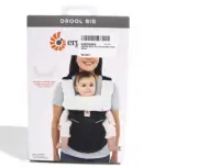 ERGObaby 360 Carrier Teething Pad & Bib in Natural