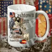Cashtown Inn Gettysburg 15-ounce American Civil War themed coffee mug/cup