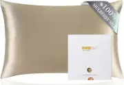 ZIMASILK 100% Pure Mulberry Silk Pillowcase for Hair and Skin Health,Soft and Sm