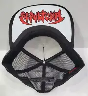 Metal Black Death Gothic Industrial Thrash Red S BottomTop Trucker Adjust