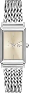 [Lacoste] Catherine Stainless Steel Gold Sunray Dial Women's Watch