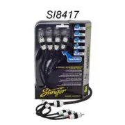 Stinger SI8417 4-Channel RCA Interconnect 17 ft Cable 8000 Series Car Audio