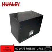 615mmx400mmx500mm Black Aluminium GeneratorToolbox Ute Toolbox 2.5 Checker Plate
