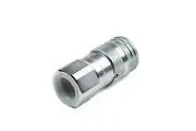 Stucchi Skid Steer Coupling, 3571 PSI, 3/4 SAE F Thread, 1/2 SAE F Flat Face