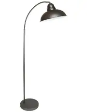 [Lexi Lighting] Manor Metal Floor Lamp Antique Chrome
