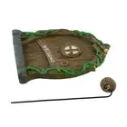 Luminous Garden Elf Door and Window Pendant Set for Imaginative Spaces