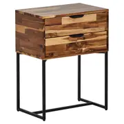 Cooper & Co. Soho 46cm Acacia Wood Bedside Table Brown