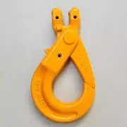 Grade80 7/8mm Self Locking Safety hook Clevis rigging lifting chain sling G80 T8