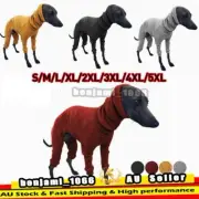 High Neck Pet Dog Clothes Two-legged for Greyhound Whippet Winter Warm Jacket