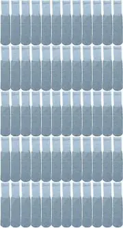120 Units of Yacht & Smith Kids Solid Tube Socks Size 6-8 Gray - Boys Crew Sock