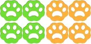 8PCS Washing Machine Lint Catcher, Silica Gel Material, for Removing Pet Hair, Remove Hair from Clothing, Adsorb Hair, Dust, Paper