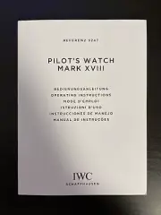 IWC Pilot’s Watch Mark XVIII Manual