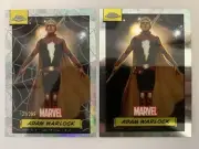 2024 Topps Chrome Marvel Adam Warlock Web Refractor /399 & Base