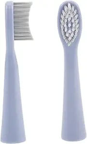 CRILSTYLEO 2pcs Electric Toothbrush Replacement Brush Heads Soft Bristles Gentle Cleaning for Adults Performance