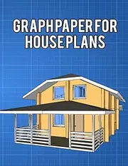 Graph Paper for House Plans: Composition Notebook Graph Paper for Architects, Designers, and Engineers 5x5 Square Grid Coordinate Chart Paper