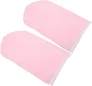 [WOONEKY] Hand Spa Gloves Paraffin Wax Covers 2 Pack Hot Wax Therapy Mittens Comfortable Washable Secure Hook-and-loop Closure Fashionable Fabric