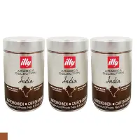 在飛比找Yahoo奇摩購物中心優惠-illy 印度風味 咖啡豆 (250g/罐) 3入組