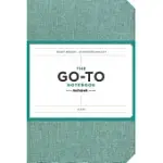 GO-TO NOTEBOOK WITH MOHAWK PAPER: SAGE BLUE BLANK