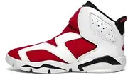 [Nike] Jordan Little Kid's 6 Retro Little Flex White/Black-Carmine (CT4416 106), White/Black-carmine, 1.5 Little Kid