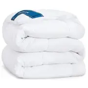 Bedsure Queen Comforter Duvet Insert - Quilted White Comforters Queen Size