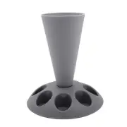 3X(Piping Bag Stand, Piping Bag Holder with 8 Slots Nozzles, Plastic Pastry4881