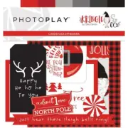Photoplay Ephemera Cardstock Die-Cuts, Kringle & CO, 26Pcs, KRG9521