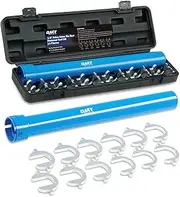 Orion Motor Tech Inner Tie Rod Removal Tool Kit, Inner Tie Rod Tool for Tie Rod Removal and Installation, Master Inner Tie Rod Tool Set with 12 Crowfoot Adapters 1/2 Inch Drive Tube