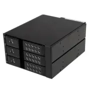 StarTech 3 Bay 3.5" SATA/SAS Backplane for 5.25" Bays Trayless HSB3SATSASBA