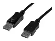 StarTech.com 50 ft DisplayPort Cable with Latches - Active - 2560 x 1600 - DPCP & HDCP - Male to Male DP Video Monitor Cable (DISPL15MA)