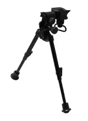 9-12" Steel Tactical Bipod Pan Tilt Rifle Hunting Mount Spring Gun Shooting Hunt