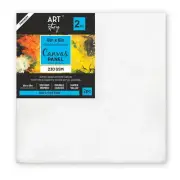 Little Birdie Canvas Panel MDF Board 8"X8" 2/Pkg-8"X8"