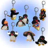 在飛比找蝦皮購物優惠-【PANGPANG】玩偶掛飾 pingu企鵝家族卡通亞克力鑰