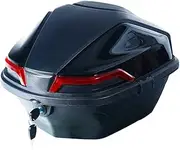Motorcycle Top Box Motorcycle Trunk Bag Motorcycle Trunk Box 32L Motorbike Bike Storage Motorcycle Tour Tail Box Motorcycle Box Rear Back Case for Helmet Large Luggage