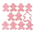 Set of 11 Christmas Cookie Cutters Pressable Gingerbreads Man Biscuits Cutters