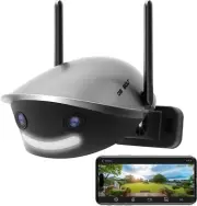 WiFi Security Camera Outdoor 2.5K, Home Surveillance CCTV Camera 4MPIP Camera wi