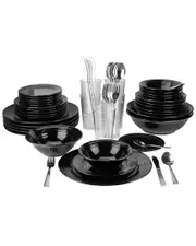 10 Strawberry Street Nova Round 62pc Dinnerware Set
