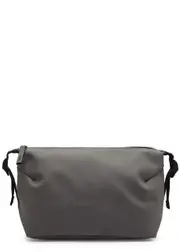 Rains Hilo Rubberised Wash bag - Grey ONE SIZE